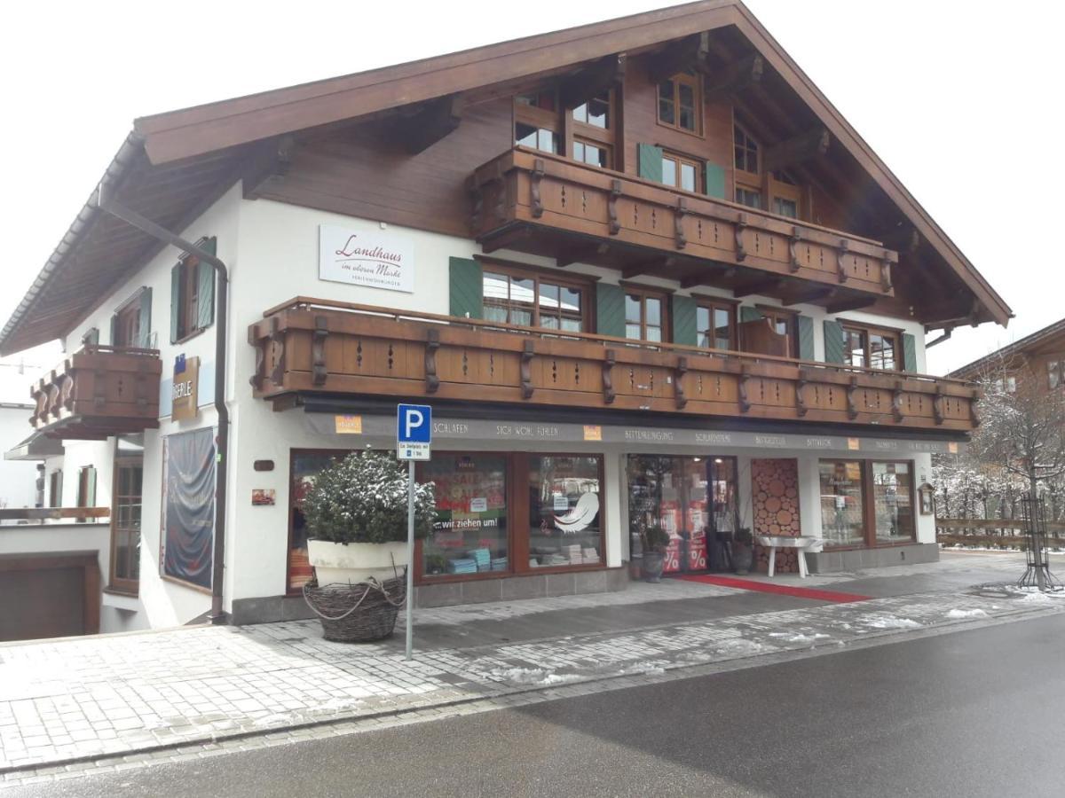 Ferienwohnungen Alpentraum - Landhaus Im Oberen Markt Oberstdorf Zewnętrze zdjęcie